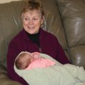 Judy gets to hold Kylee Ann
